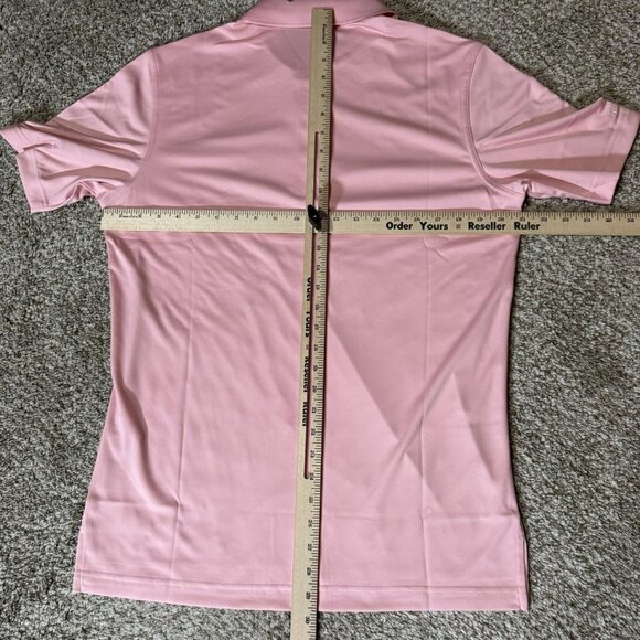 Ashworth Polo Shirt Mens Small Pink EZTEC2 Golf Moisture Wicking AC304S3M - Picture 6 of 8